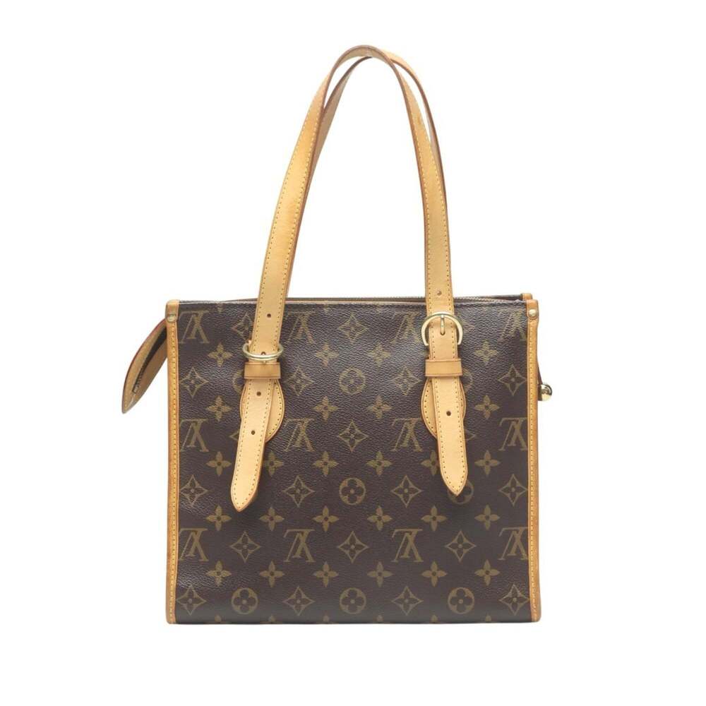 LOUIS VUITTON Authentic Brown Monogram Canvas Tote Bag - Picture 1 of 16